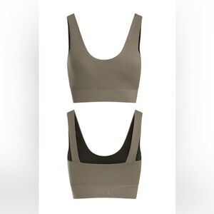 NWOT Varley Always Edwards Bra in Gravity Grey